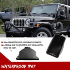 Front Bumper Turn Signal Parking Light Housings for Jeep Wrangler (1997–2006)