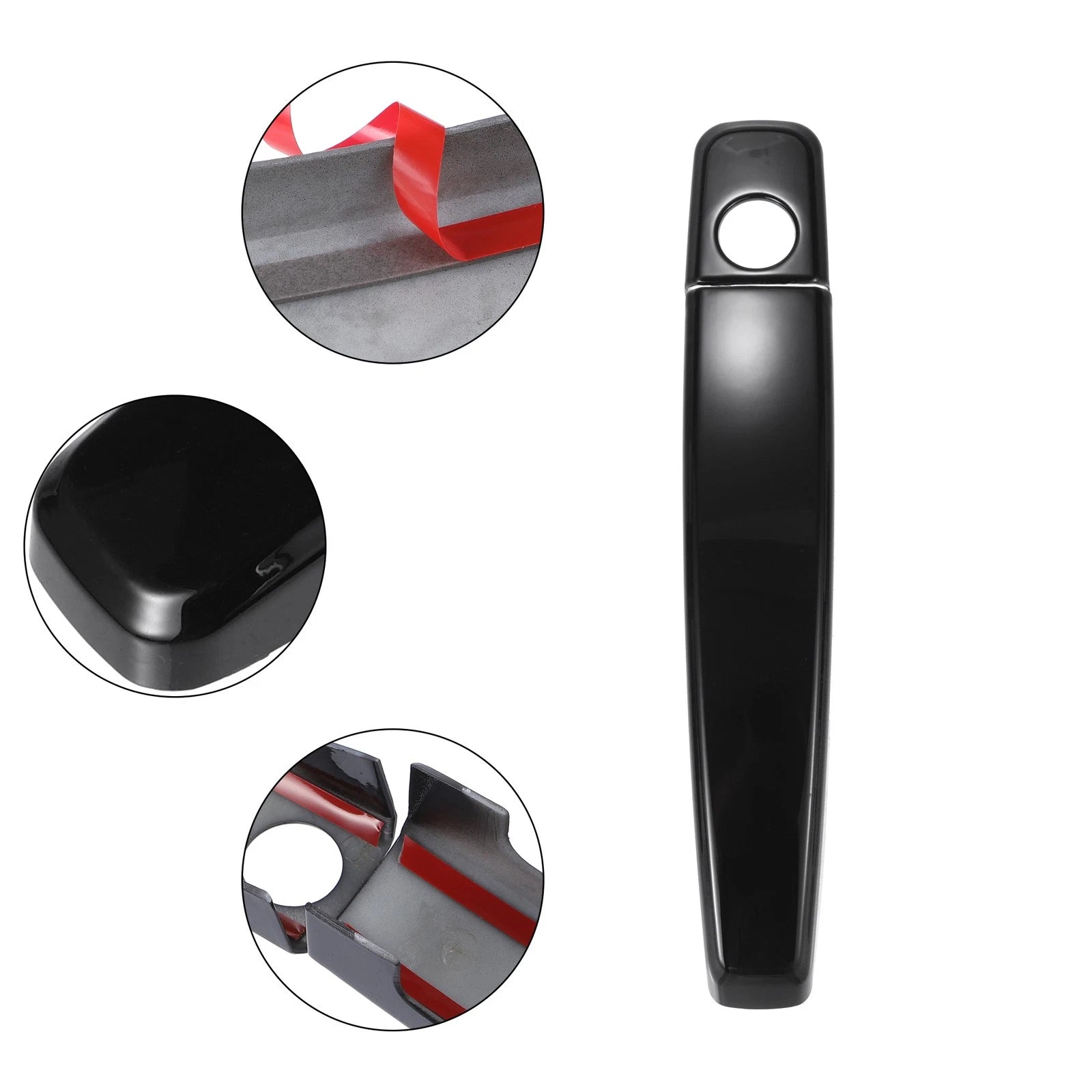 2X Door Handle Cover for Chevy Camaro (2010–2015) Black