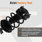 Front Struts Assembly Set of 2 for Toyota Highlander (2008–2011)