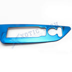 Window Lift Switch Panel Cover Molding Trim Blue for Honda Civic (2016-2021)