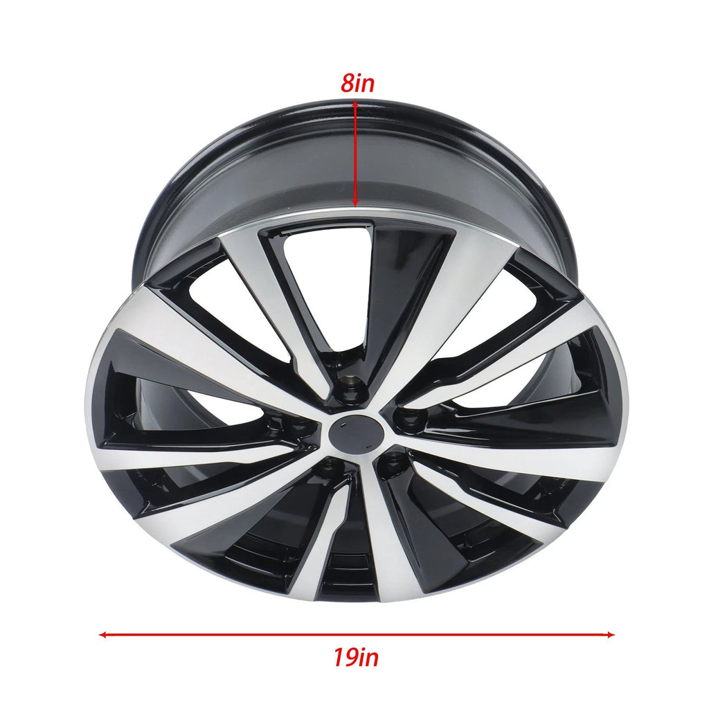 19" Machined Black Wheel for Nissan Altima (2019–2022) - 62785