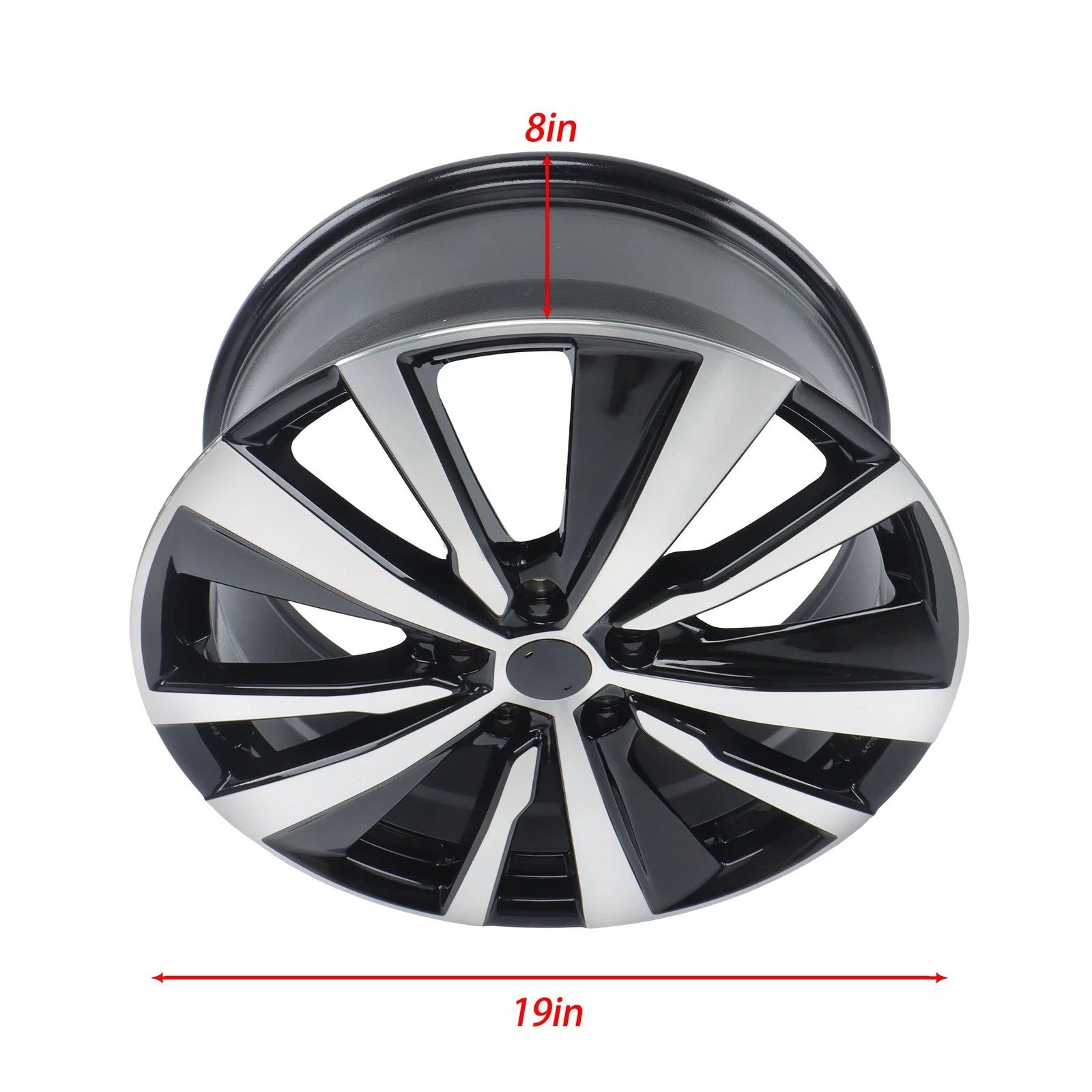 19" Machined Black Wheel for Nissan Altima (2019–2022) - 62785
