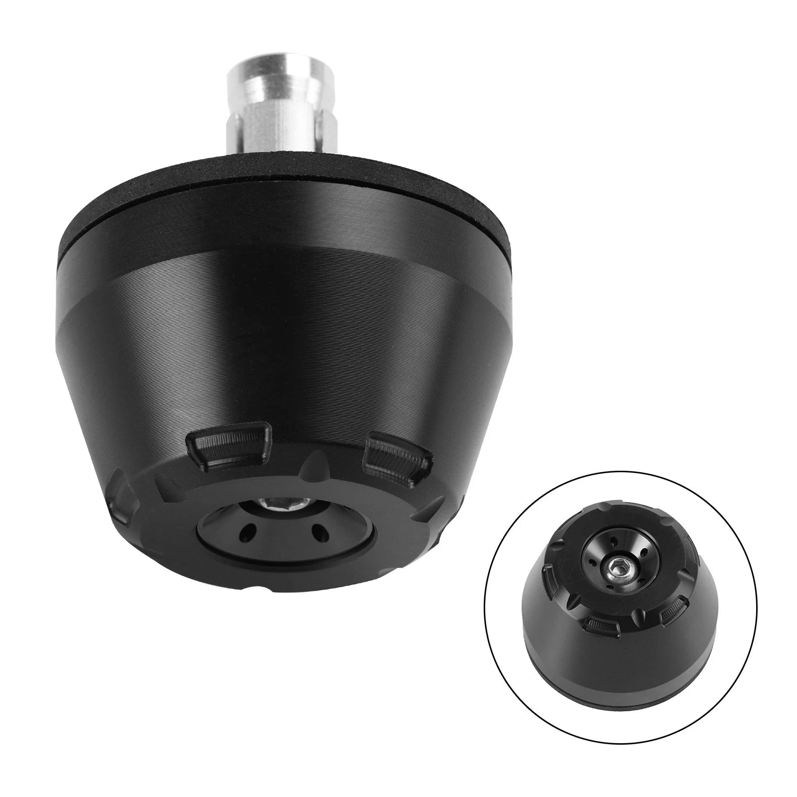 Rear Spindle Bobbins for BMW R1200 R1300 (2024) - Black