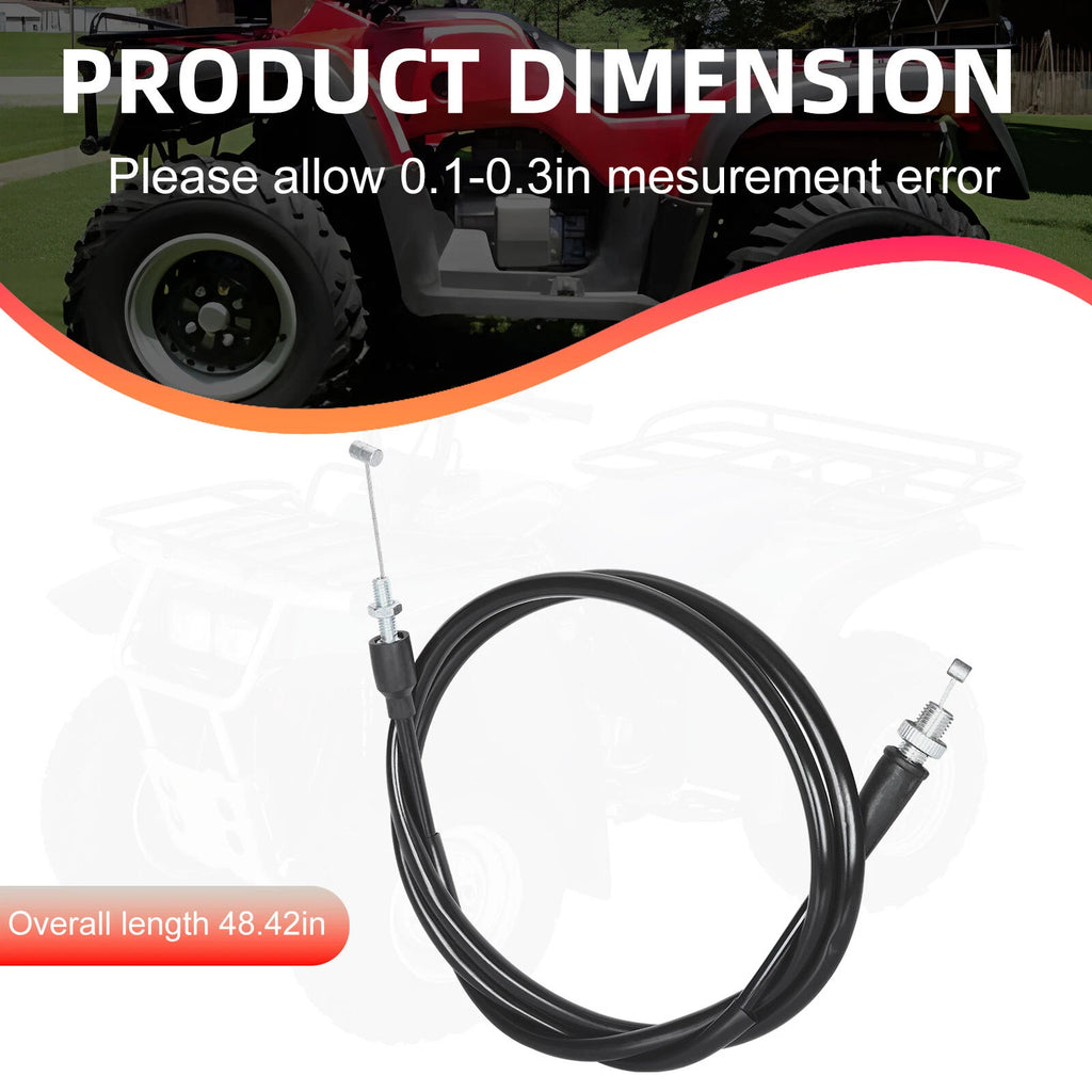 Throttle Cable for Honda Foreman 450 TRX450 (1998-2004)