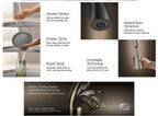 Kohler Haku R38475-LVS Pull-down Kitchen Faucet for Kitchen