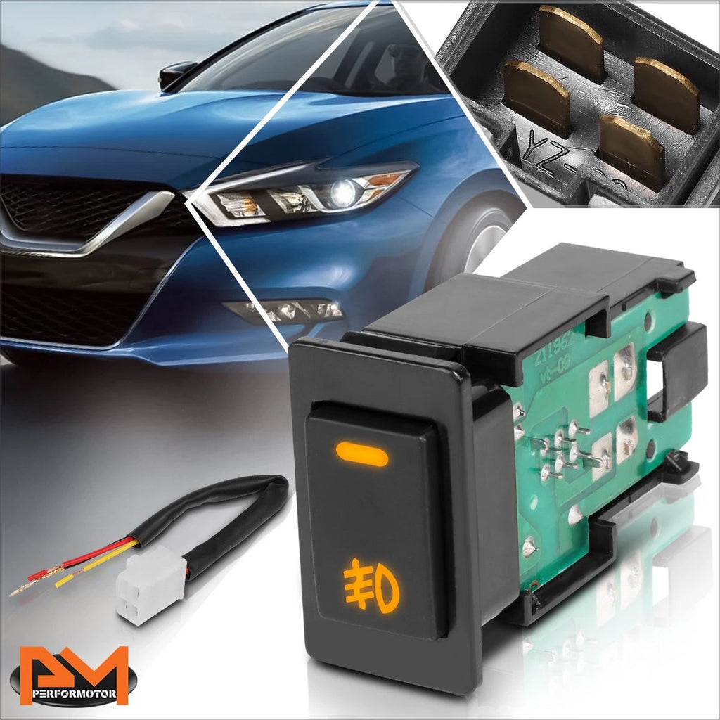 Fog Light Control Switch with Wiring Harness for Altima/Maxima (2002–2019)
