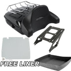 Chopped Trunk Pad Mount Rack for Harley Touring Road Glide King (2014–2025)