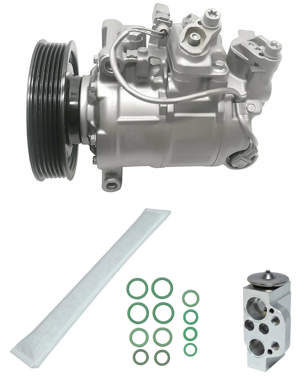 AC Compressor Kit Replacement for Audi A6 Quattro 2.0L (2015–2015)