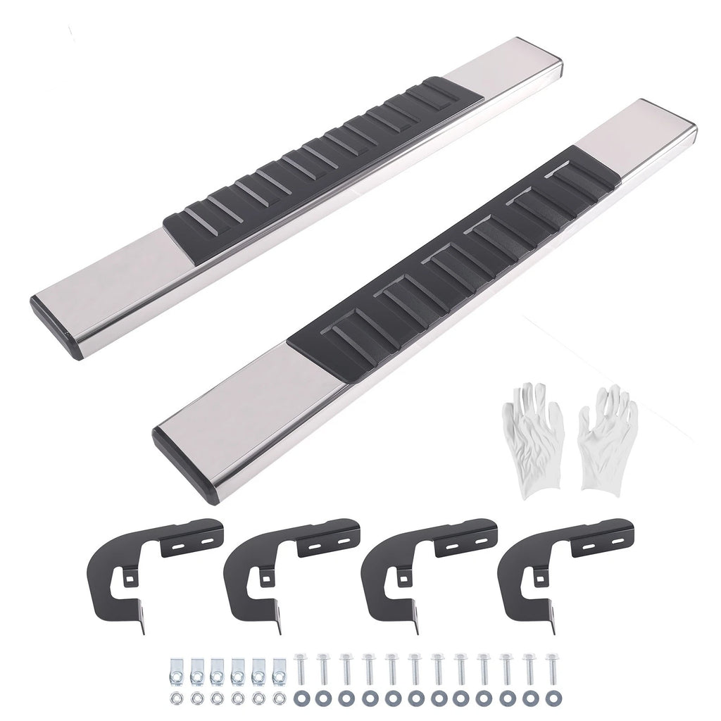 Nerf Bars Running Boards for Chevrolet Silverado GMC Sierra (2007–2019)