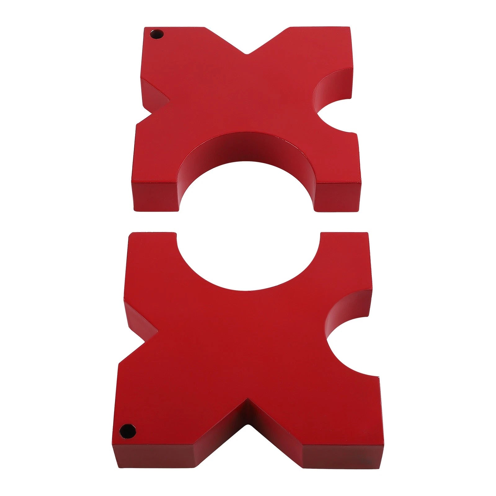 Set of 2 Replacement Bed Plates for H-Frame Shop Press (5x5x1 inch)