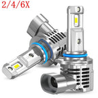 2X 9005 LED Headlight Bulbs for