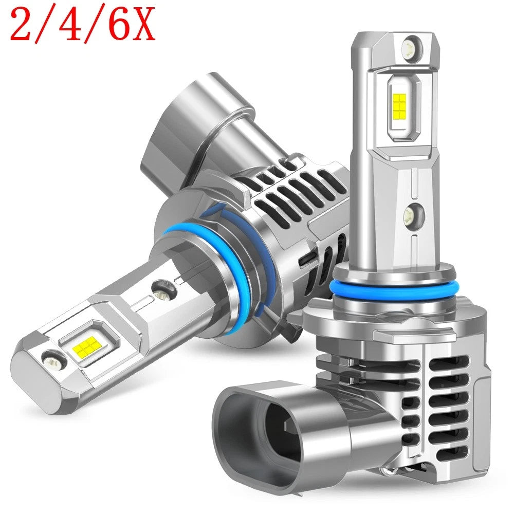 2X 9005 LED Headlight Bulbs for