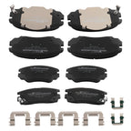 8pcs Ceramic Brake Pads Kit for Chevy Equinox GMC Terrain (2010–2017)