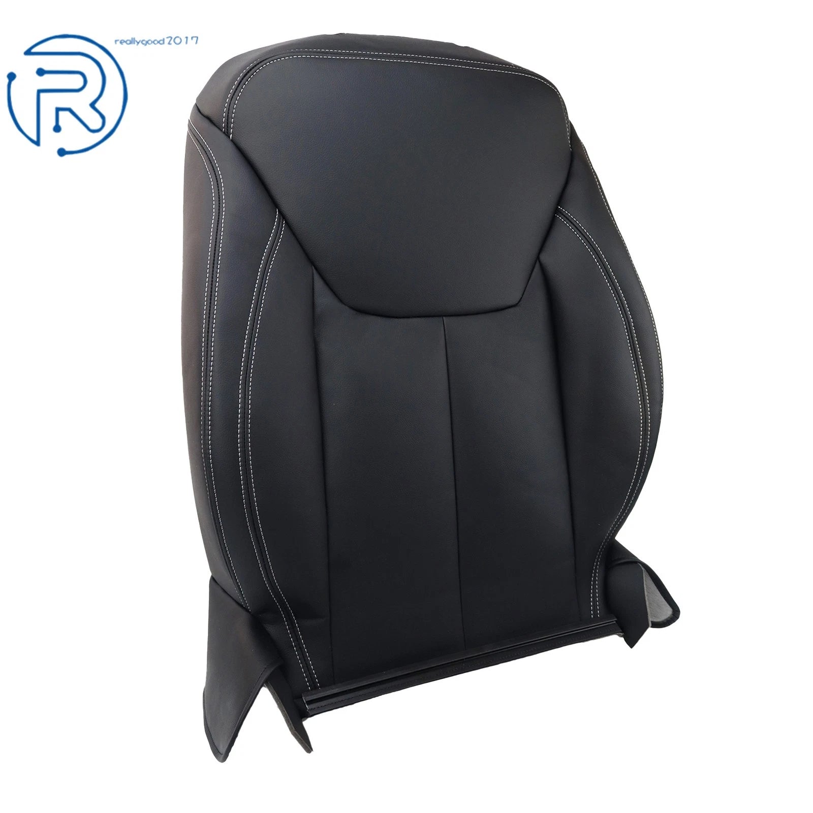 Front Left Driver Top Seat Cover for Jeep Wrangler (2013-2017) Black