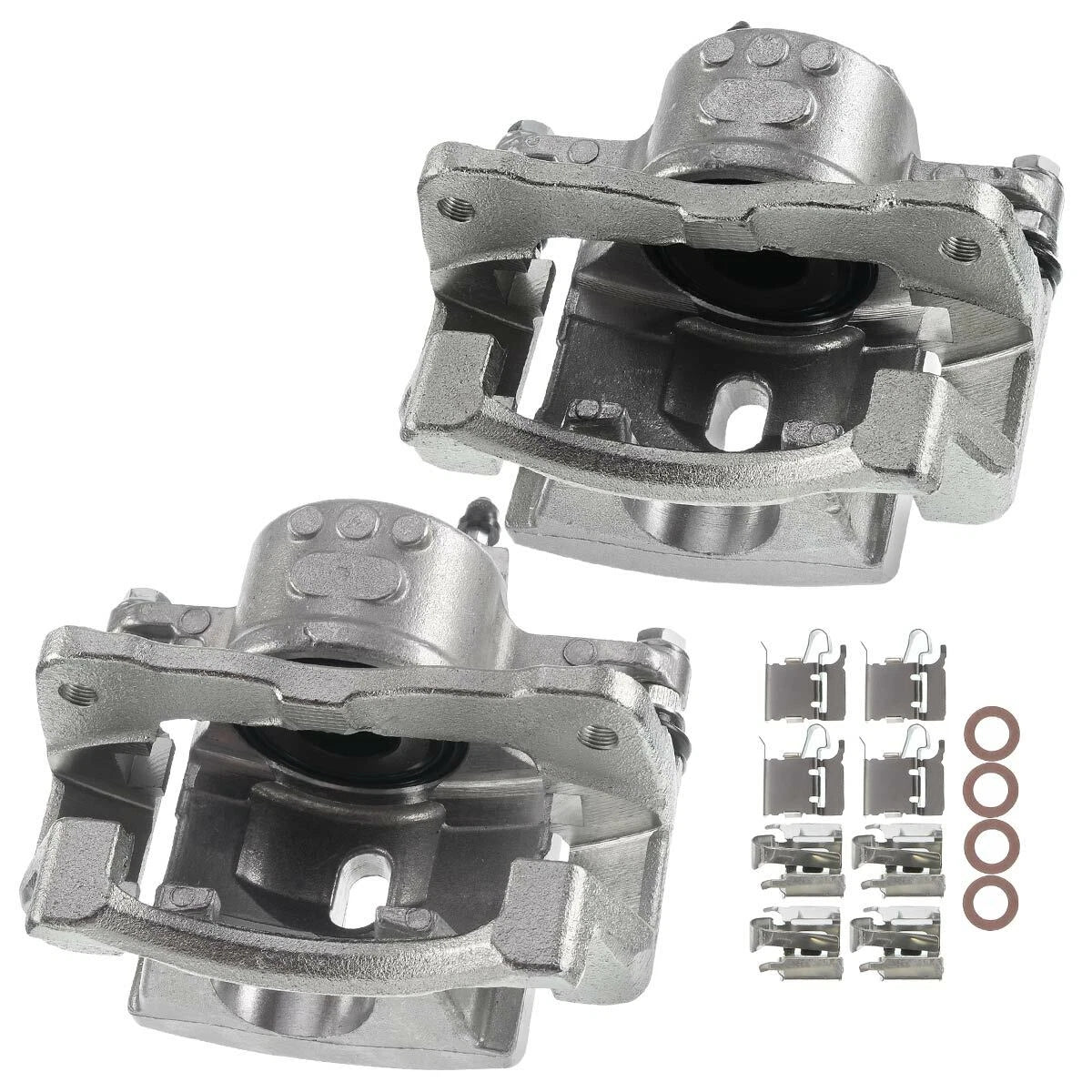 Front Brake Calipers with Bracket for Toyota Corolla Prius Lexus (2010-2018)