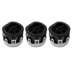 Air Vent Interior Set of 3 for Ford Mustang (2015–2020) FR3Z-19893-AC Black Chrome