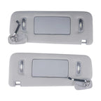 Set of 2 Sun Visors Gray for Chevrolet Suburban (2015–2019)