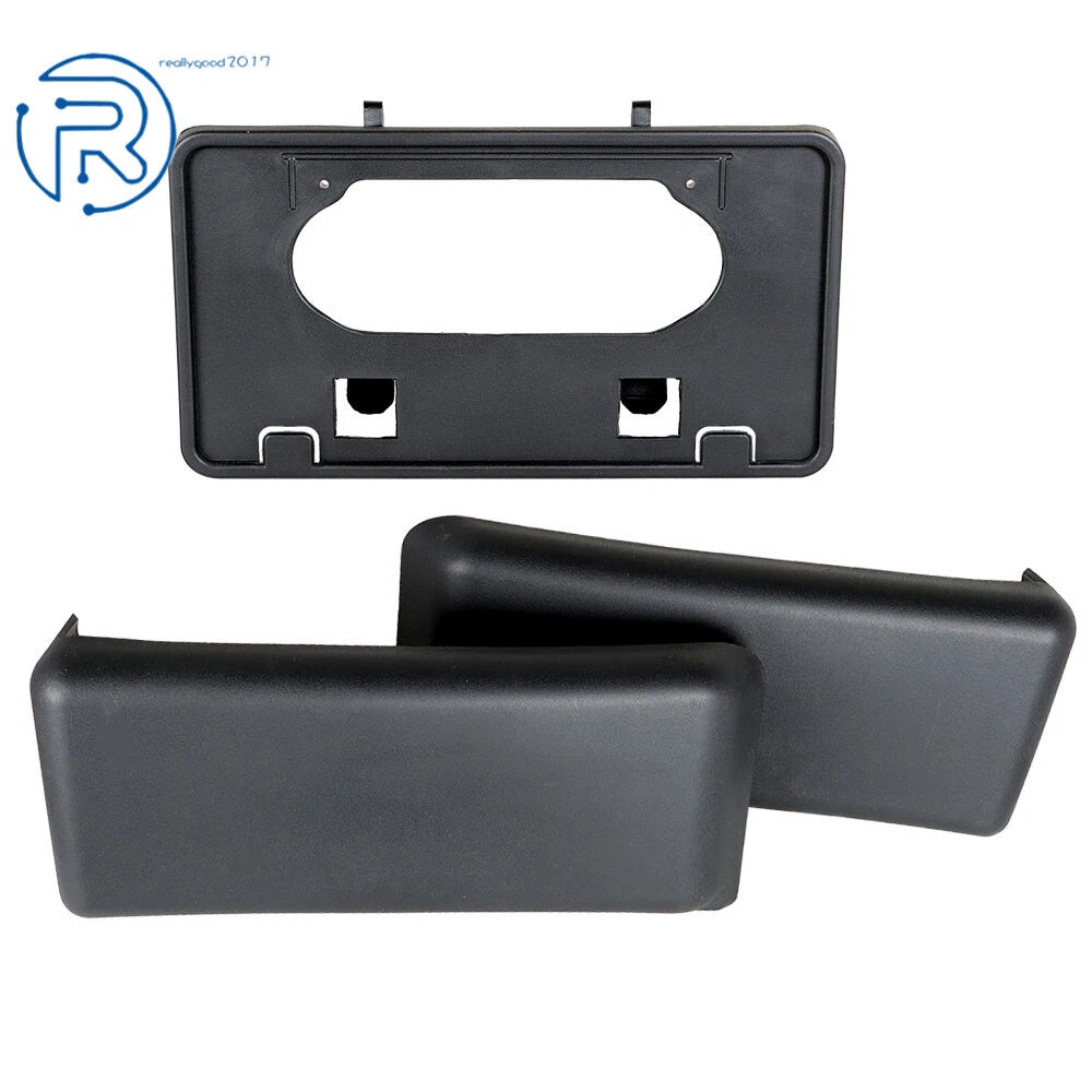 Front Bumper Guards and License Plate Frame for Ford F-150 (2009-2014)