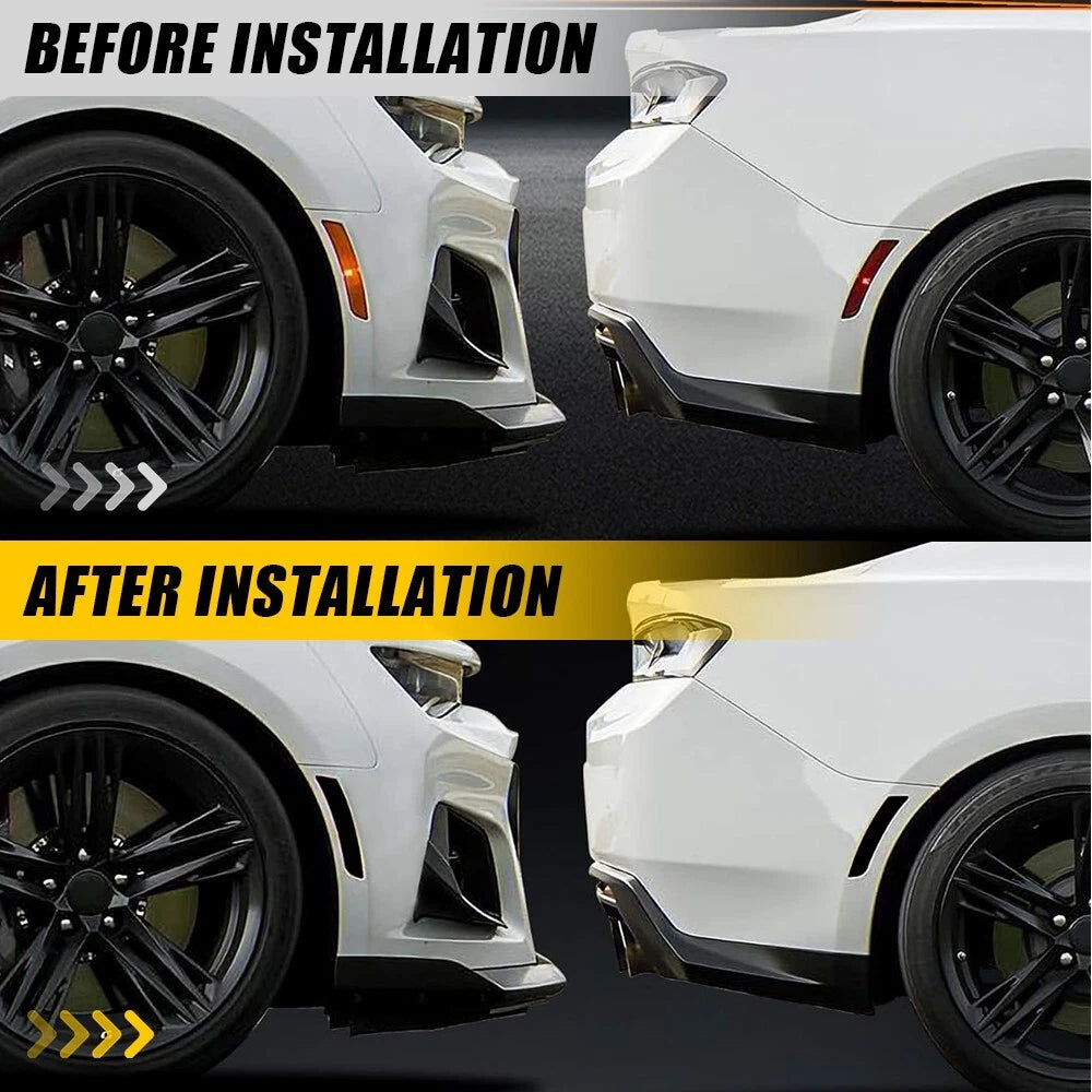 Blackout Side Marker Lights Tint Film for Chevy Camaro (2016–2021)