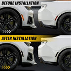 Blackout Side Marker Lights Tint Film for Chevy Camaro (2016–2021)