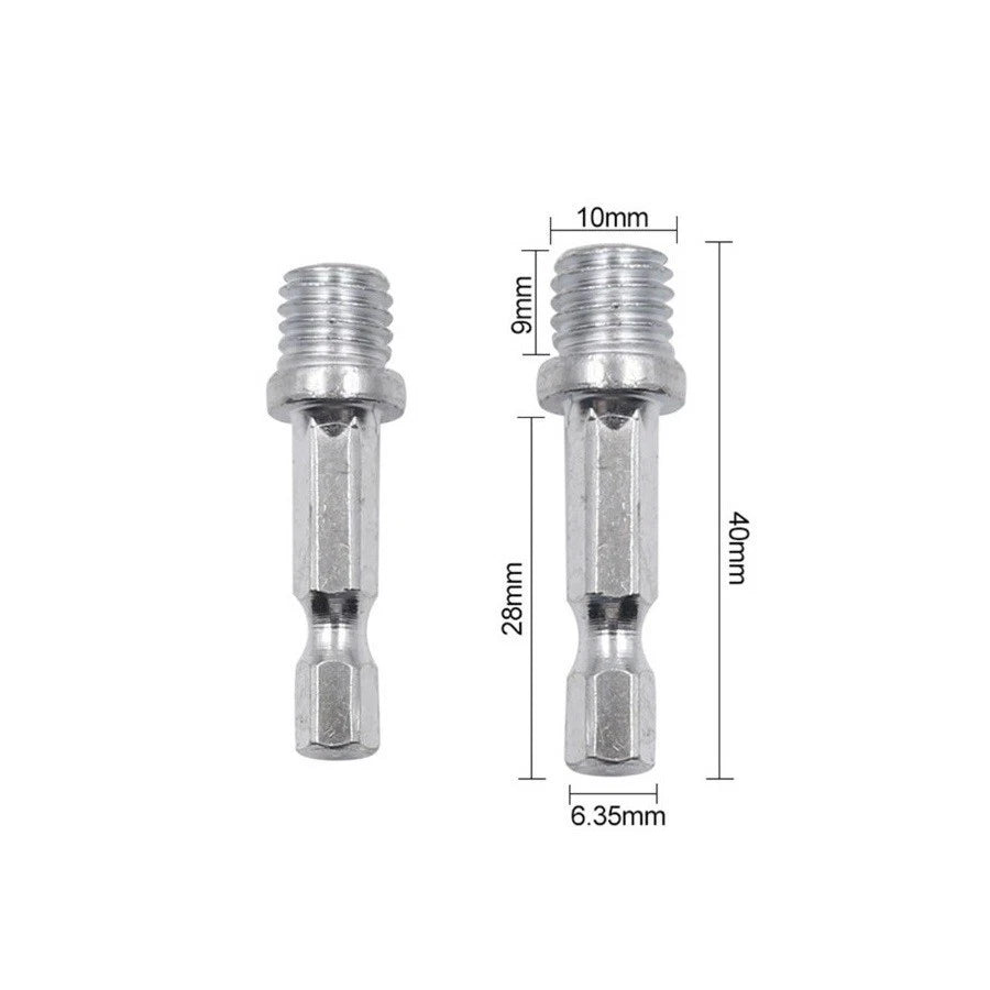 Connecting Rod Adapter Hexagon M10 for Drill Chuck