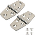 Boat Cabin Door Hinge Kit 316 SS for Heavy Duty Applications (4.5mm Thickness)