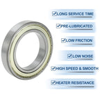 Deep Groove Ball Bearings 70x110x20mm for Scooter Skateboard (6014ZZ)