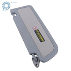 Passenger Sun Visor for Honda Civic (2006-2012) Light Gray