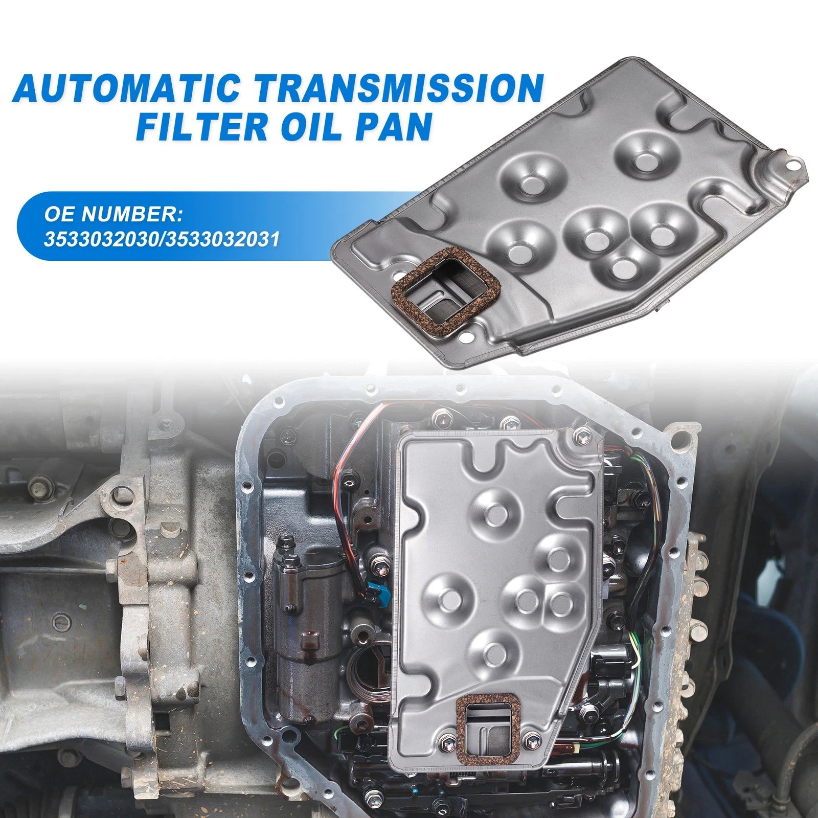 Transmission Filter Oil Pan Gasket for Toyota A140E A140L (No. 3533032030)