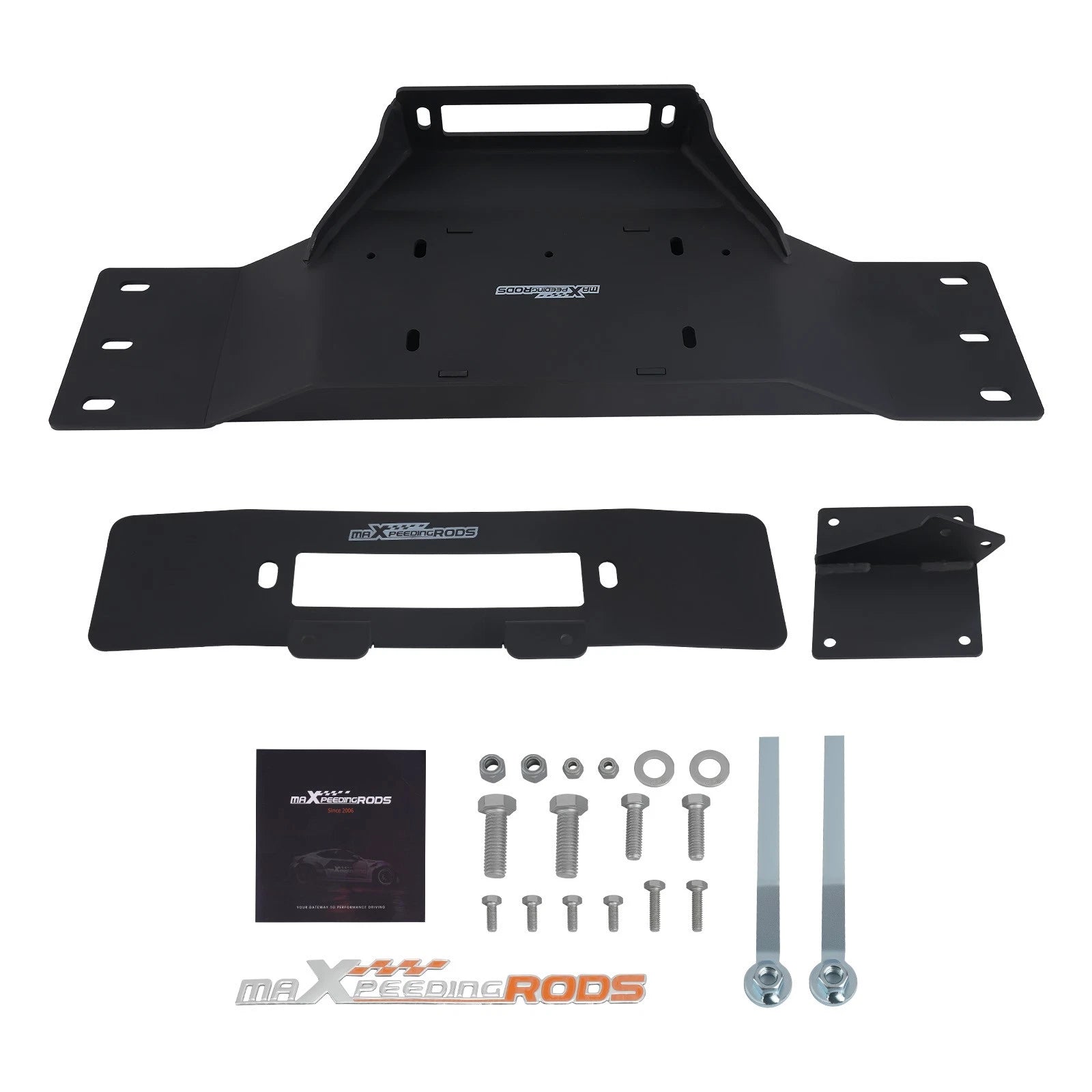 Hidden winch mounting plate for Ford F-150 F150 V8 (2009–2014)