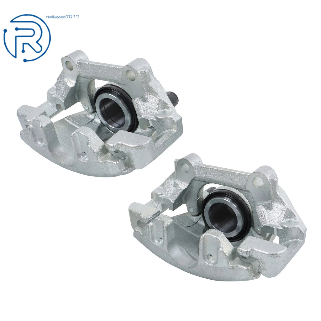 Front LH & RH Brake Caliper w/ Bracket for Volkswagen Jetta Beetle (2014)