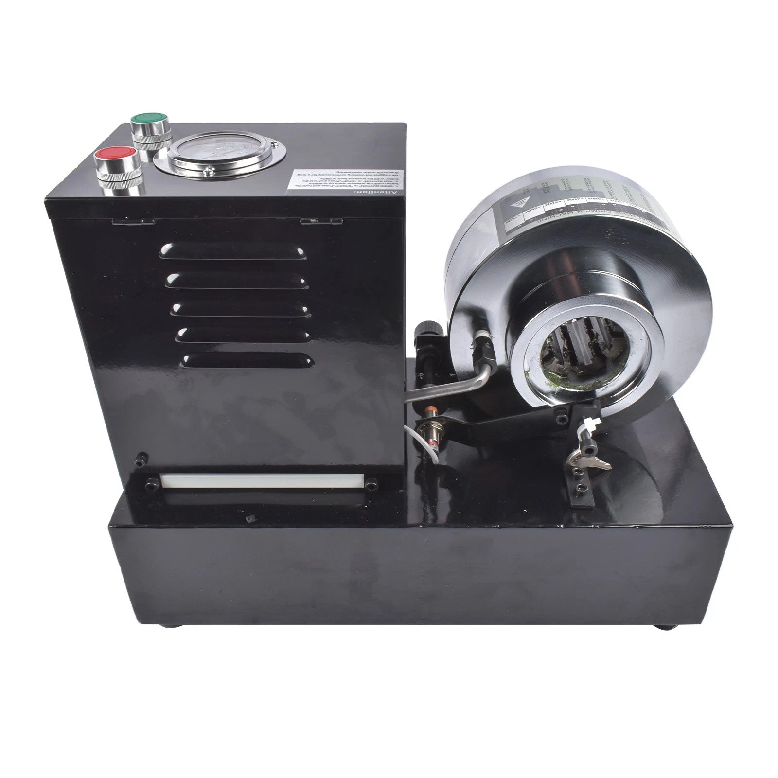 Electric Hydraulic Hose Crimper Tool with 8 Dies (110V)