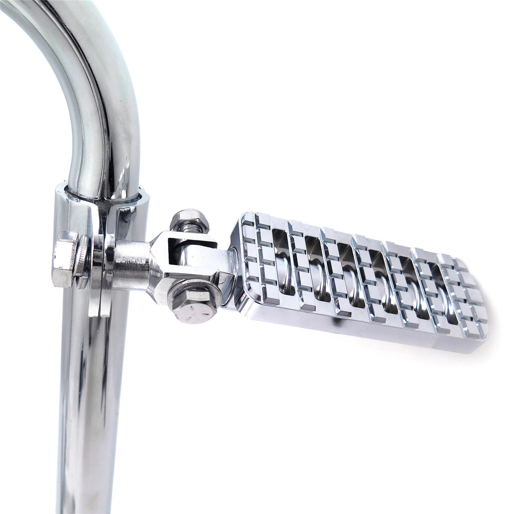 Racing Dominator Footpeg Rest Kit Chrome for Honda GoldWing GL1800 1500 (2001–2010)