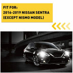 Front Tow Bumper Eye Hook Bracket Cover Cap for Nissan Sentra (2016–2019) 622A03YU0H