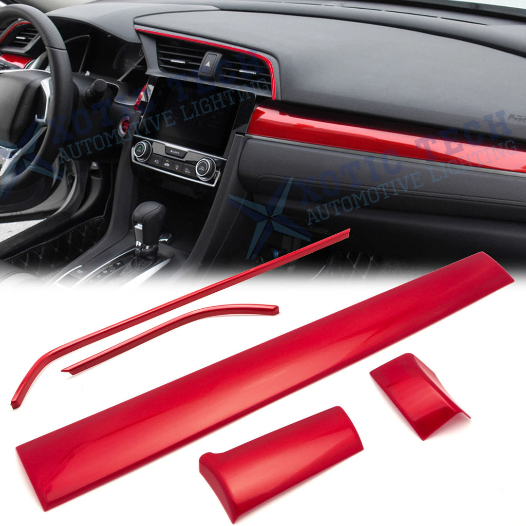 Center Console Dash AC Vent Trim For Honda Civic (2016–2025)