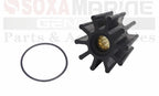 Water Pump Impeller with Cover O-Ring for Yanmar Marine SP-130