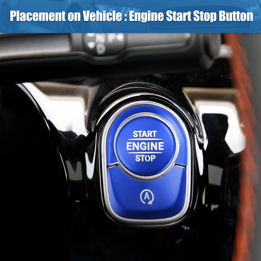 Start Stop Button Cover Sticker Kit for Mercedes Benz A-Class 