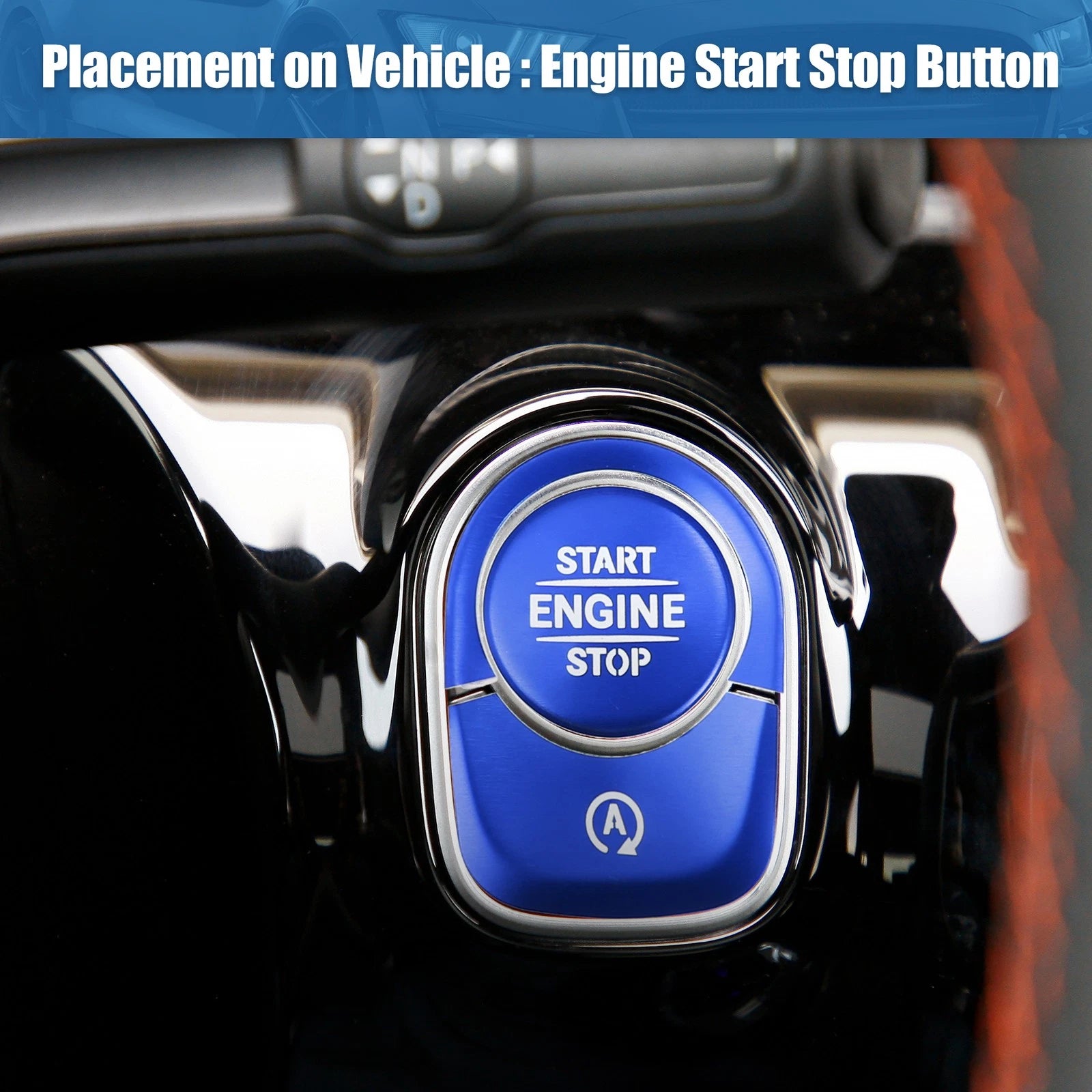 Start Stop Button Cover Sticker Kit for Mercedes Benz A-Class 