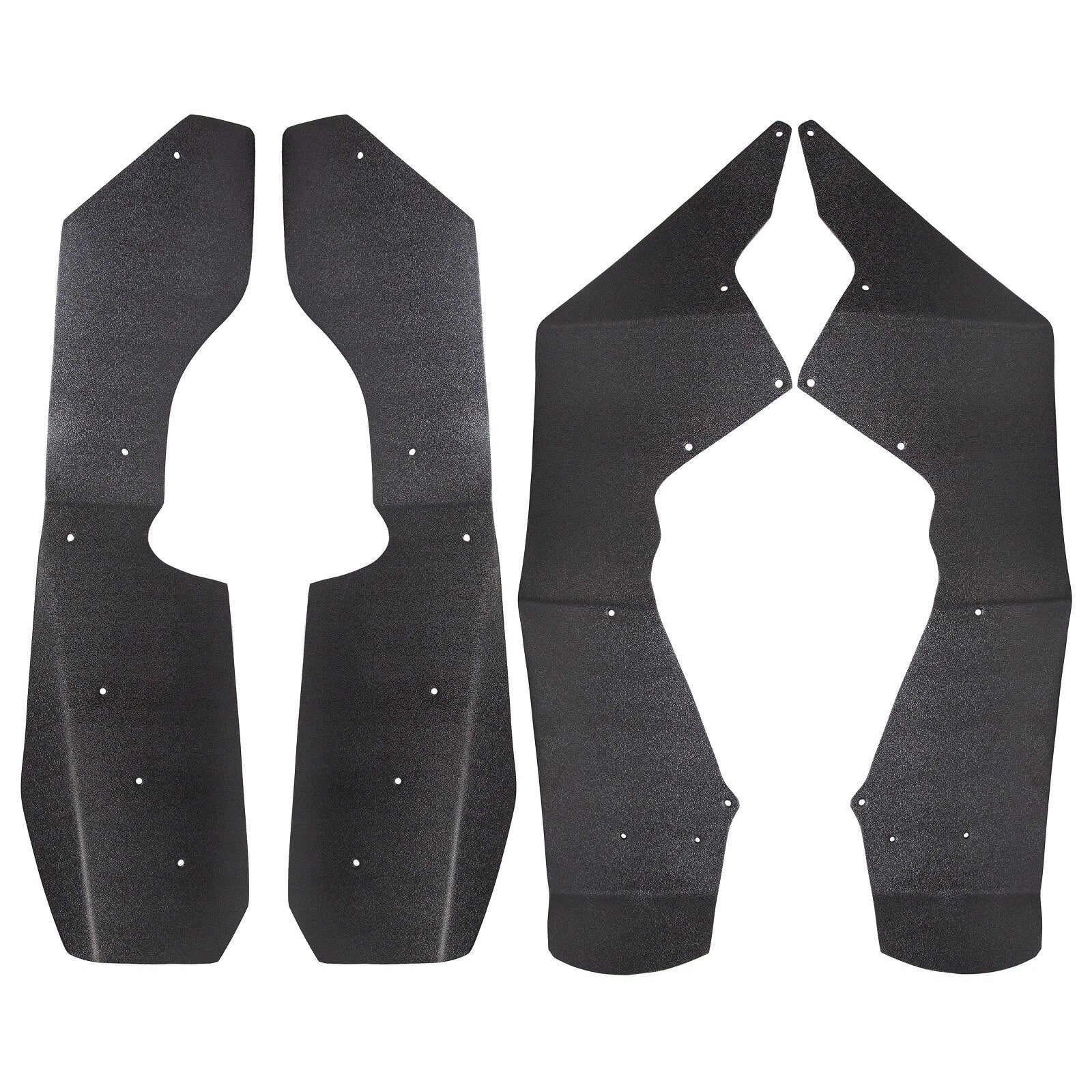 Set of 4 Fender Flares Extensions for Polaris RZR S 800 (2009–2014)