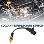 Coolant Temperature Sensor for Kia Spectra (2000–2009) 1Pcs Gold Tone