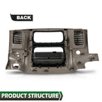 Dash Radio Bezel Climate Trim Panel Vent for Dodge Ram 1500-3500 (2002–2005)