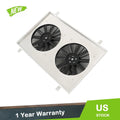 Radiator Shroud & 2X 12" Fan for Ford F150 F250 F350 Bronco (1985–1997)