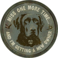 Round Aluminum Sign for