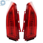LED Tail Lights for Cadillac ATS (2013-2017) Rear Left & Right Chrome