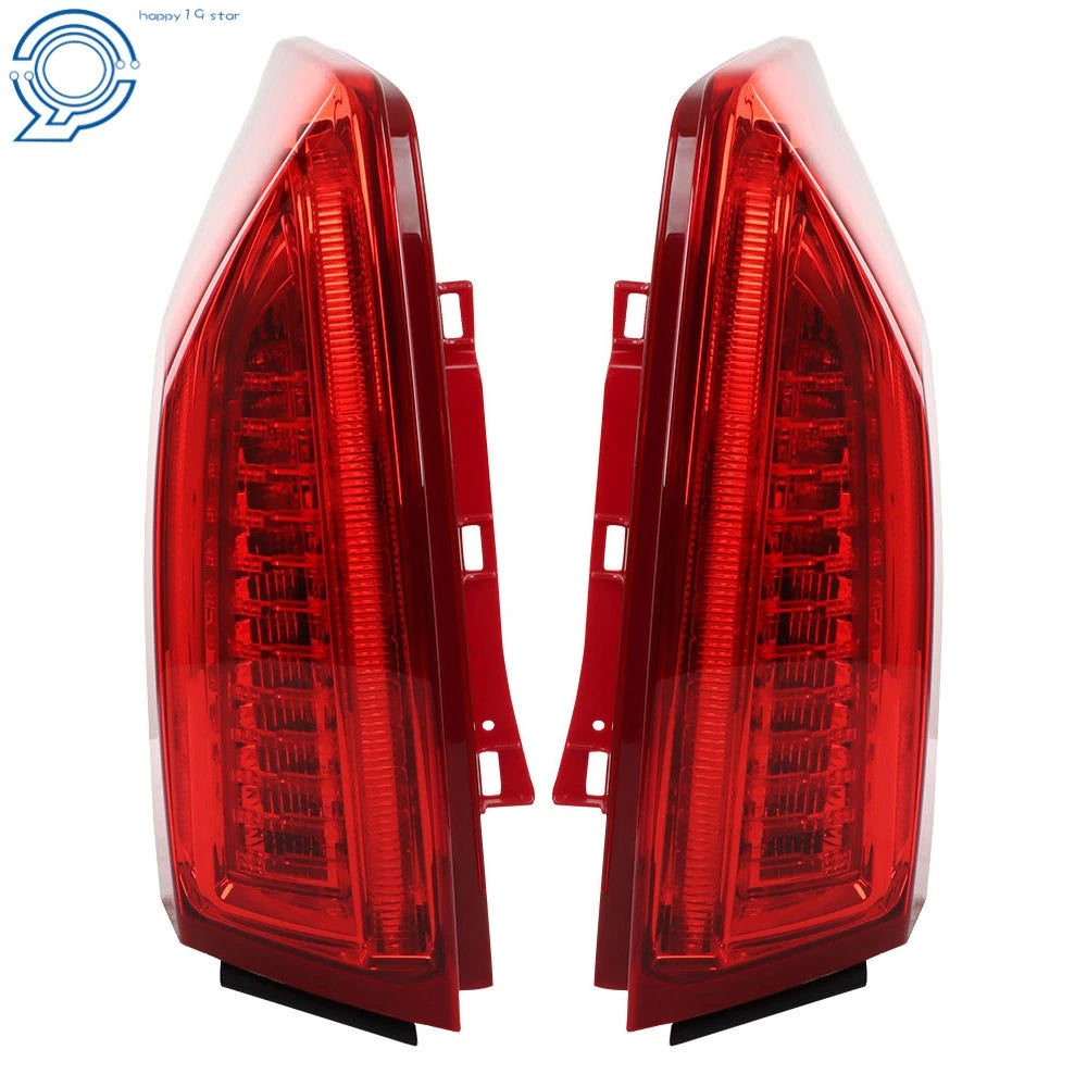 LED Tail Lights for Cadillac ATS (2013-2017) Rear Left & Right Chrome
