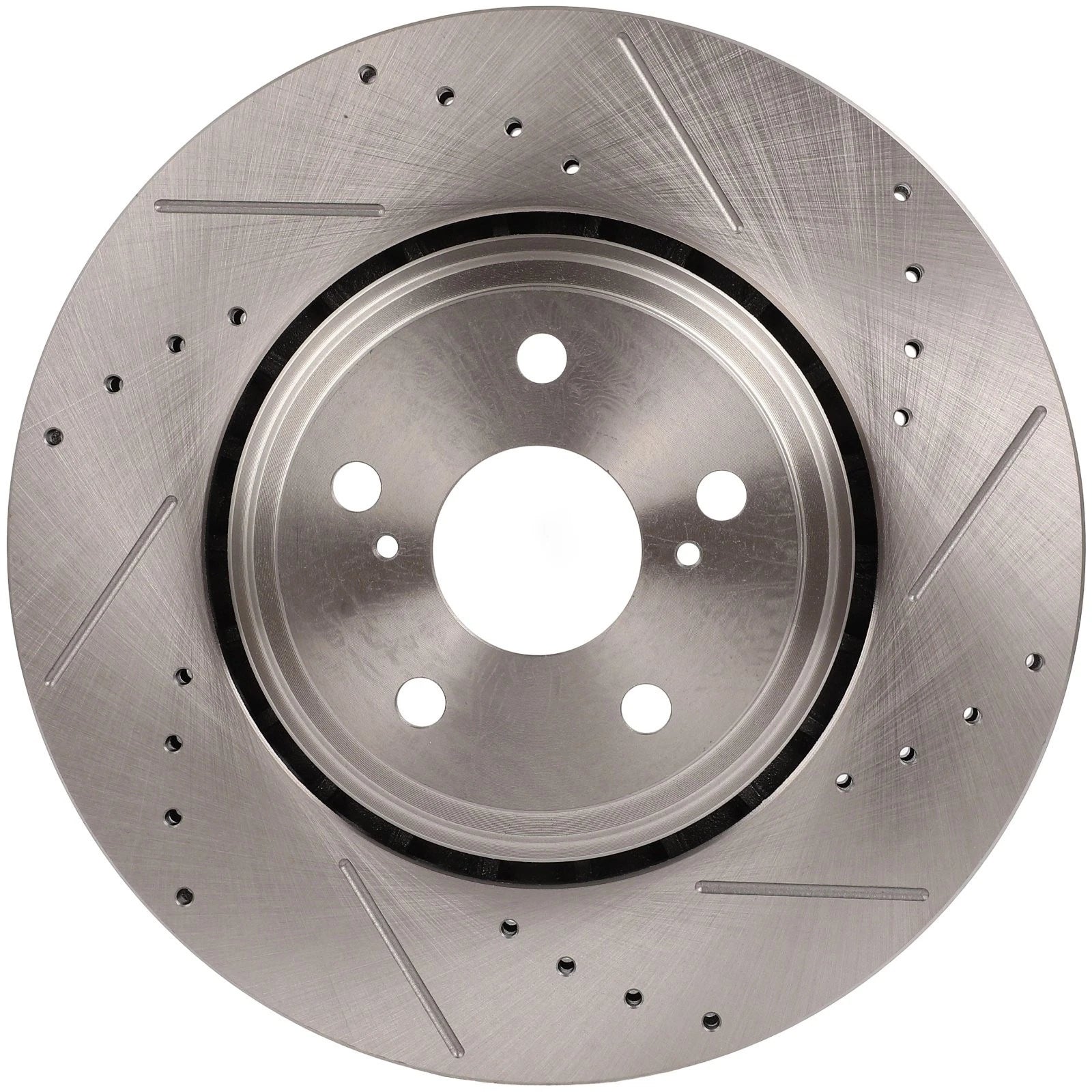 Front Drilled Slotted Brake Rotors for Lexus NX200t NX300h RX350 (2010–2015)