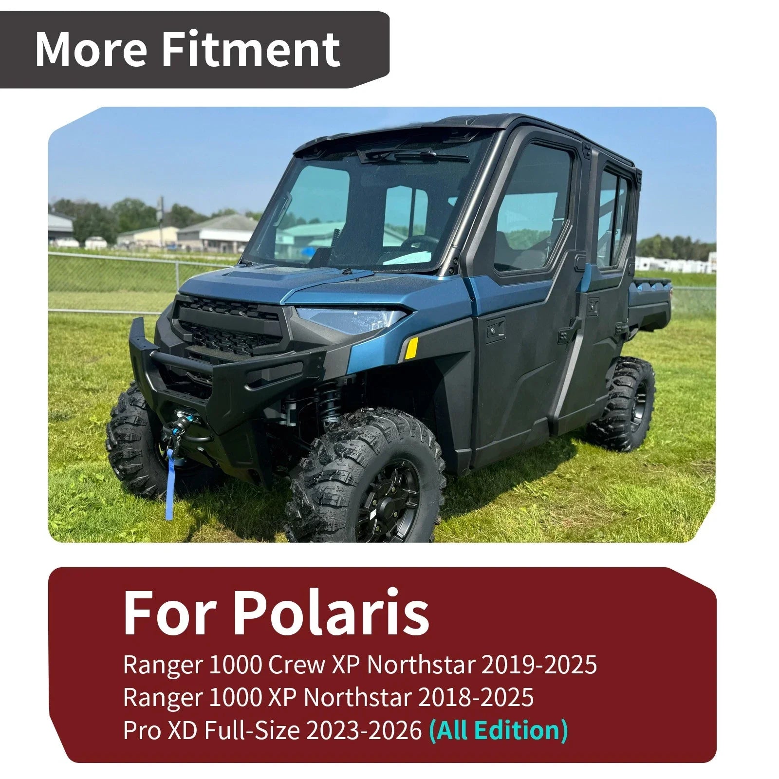 Door Seal Kit for Polaris Ranger XP1000 Northstar