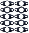 Set of 10 Turbocharger Oil Return Line Gaskets for Audi A4 A6 VW CC Eos