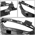 Fog Light Lamp Bezel Cover for Chrysler 200 (2015–2017) - Left Side, Black