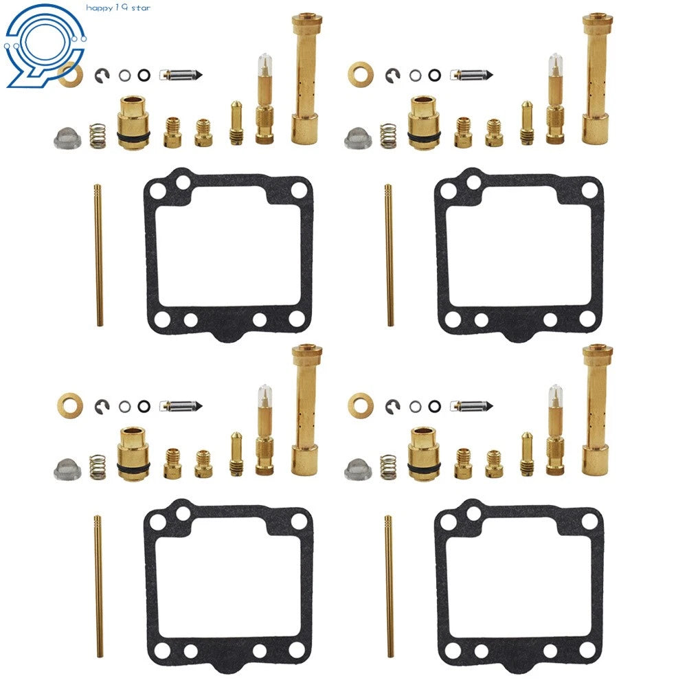 Set of 4 Carburetor Rebuild Kits for Suzuki GS650E GS650G GS650GL (1981–1983)